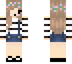 chibi overalls
