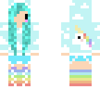 chibi unicorn girl