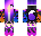 colorful gamer wolf girl