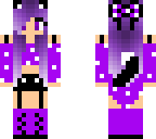 cute purple kitty 