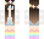 cute rainbow girl