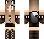 edited 2 eye color wolf girl