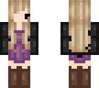 edited purple dress