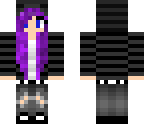 emo hoodie girl