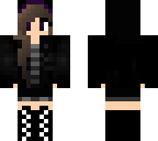 ender girl hair 1 side