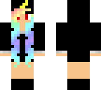 evil unicorn girl