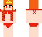 fire elsa bikini edit