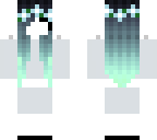 ghost girl and herobrine girl