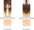 girl with bunny ears