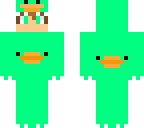 green ducky dinosaur