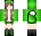 green wolf girl