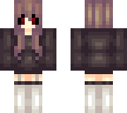 kawaii ghoul textured girl
