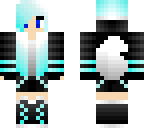 light blue wolf girl edit