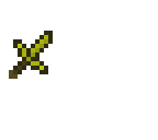 mini gold sword