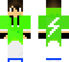 neon hoodie boy