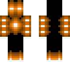 orange neon man