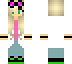 pink and green scientist