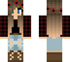 plaid girl