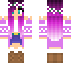 purple girl