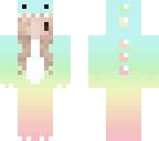 rainbow dino girl