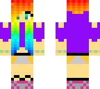 rainbow girl
