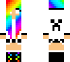 rainbow herobrian gamer