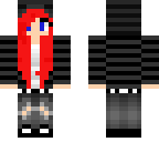 red and black hoodie