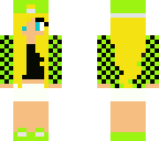 skater green girl