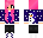snow man girl edit