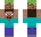 steve holding dirt