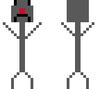 stick man clown