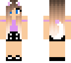 summer cute cat girl