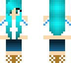 teal girl