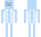 teal skeleton