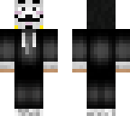 the black white