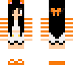 tiger girl with braid
