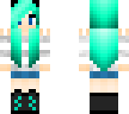 turquoise and stripes
