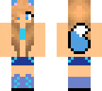 blu wolf in shorts