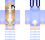 blue bunny girl