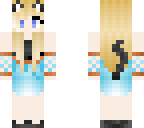 blue cat girl 2