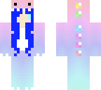 blue dino onsie skin