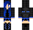 blue ender girl