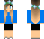 blue girl