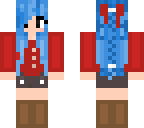 blue hair