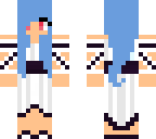 blue hair witch