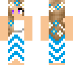 blue summer dress