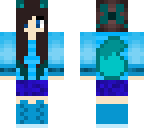 blue wolf girl 2