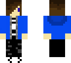 boy with blue jacket
