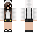 cute nerdy panda girl