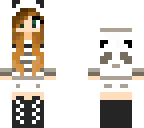 cute panda girl